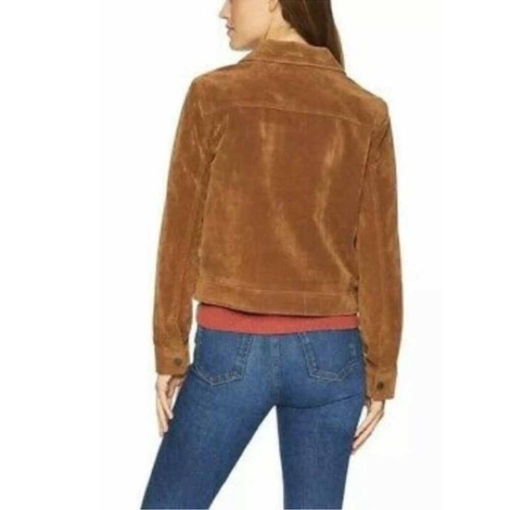 Levis Women's Faux Suede Modern Trucker Jacket - Picture 2 of 12